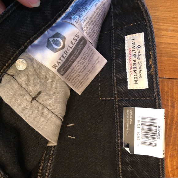 Levi’s 501 Original Cutoff Denim Shorts, Size 28 in Wise Up 🤩 T6 - Picture 3 of 9